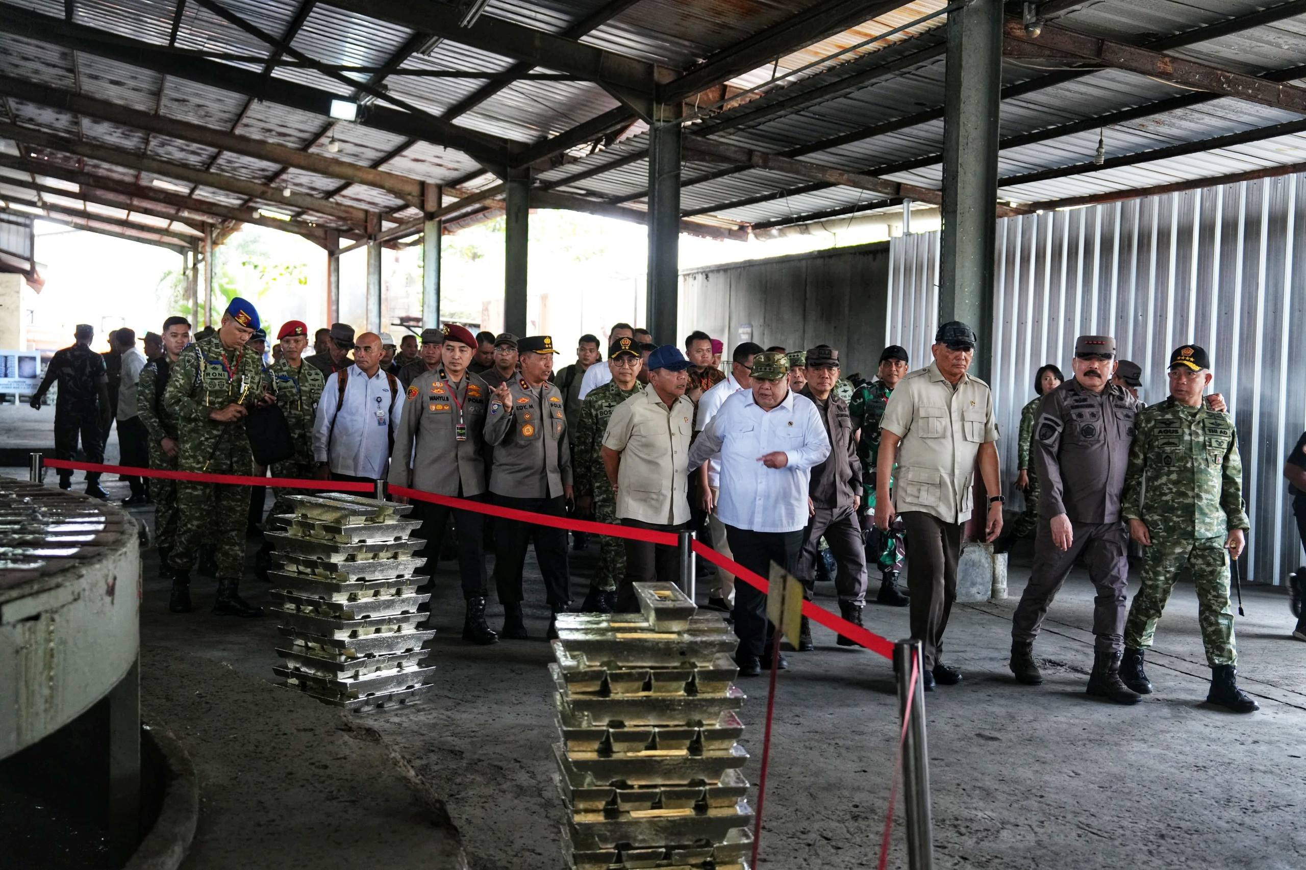 Panglima TNI Bersama Presiden Prabowo Saksikan Penyerahan Aset Rampasan Korupsi untuk PT Timah