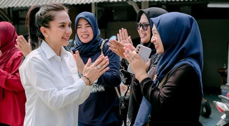Legislator Gerindra Marlyn Maisarah Tinjau Jembatan Gantung Cibeber, Pastikan Aspirasi Warga Terlaksana