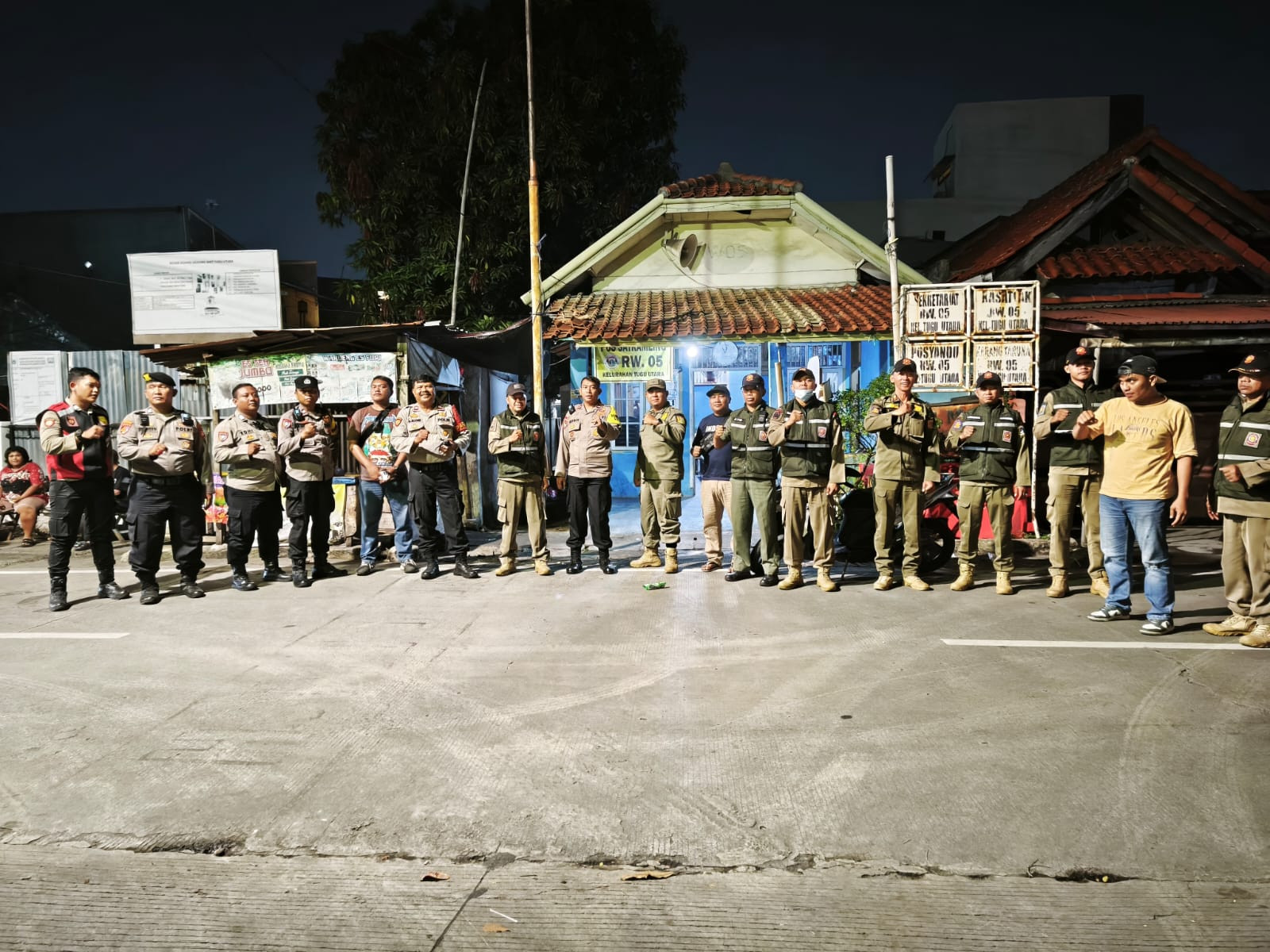 Polsek Koja Gelar Patroli Operasi Cipta Kondisi, Tekan Tawuran dan Kejahatan Jalanan di Jakarta Utara
