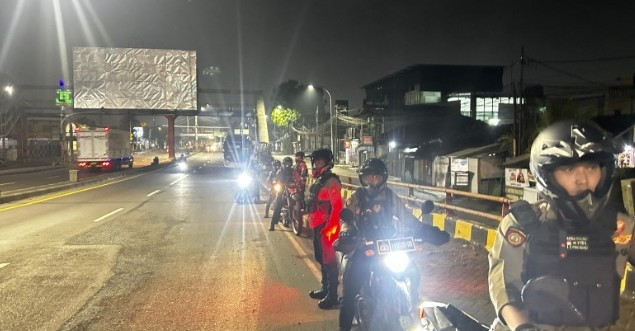 Polres Metro Bekasi Kota Gencarkan Patroli Malam, Kejahatan Jalanan Terkendali