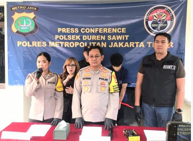 Polsek Duren Sawit Tangkap Remaja yang Curi Kotak Amal di Mushola Nurul Bashor