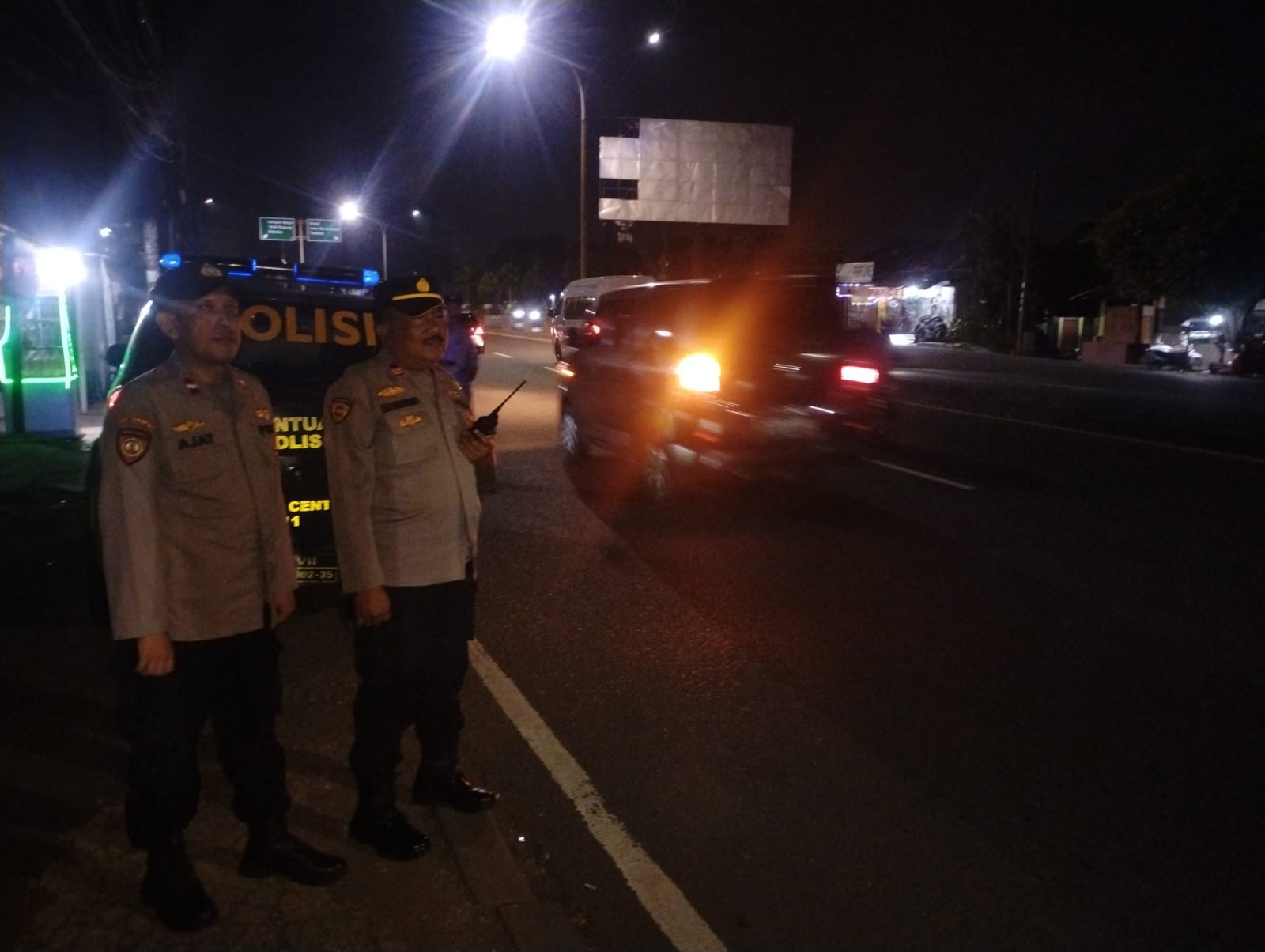 Polsek Medan Satria Gelar KRYD dan Patroli Skala Sedang Antisipasi Gangguan Kamtibmas