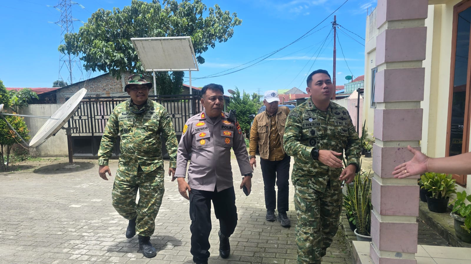 Dandim 0205/TK Turun Langsung Pantau Gunung Sinabung, Kesiapsiagaan Aparat Diperkuat