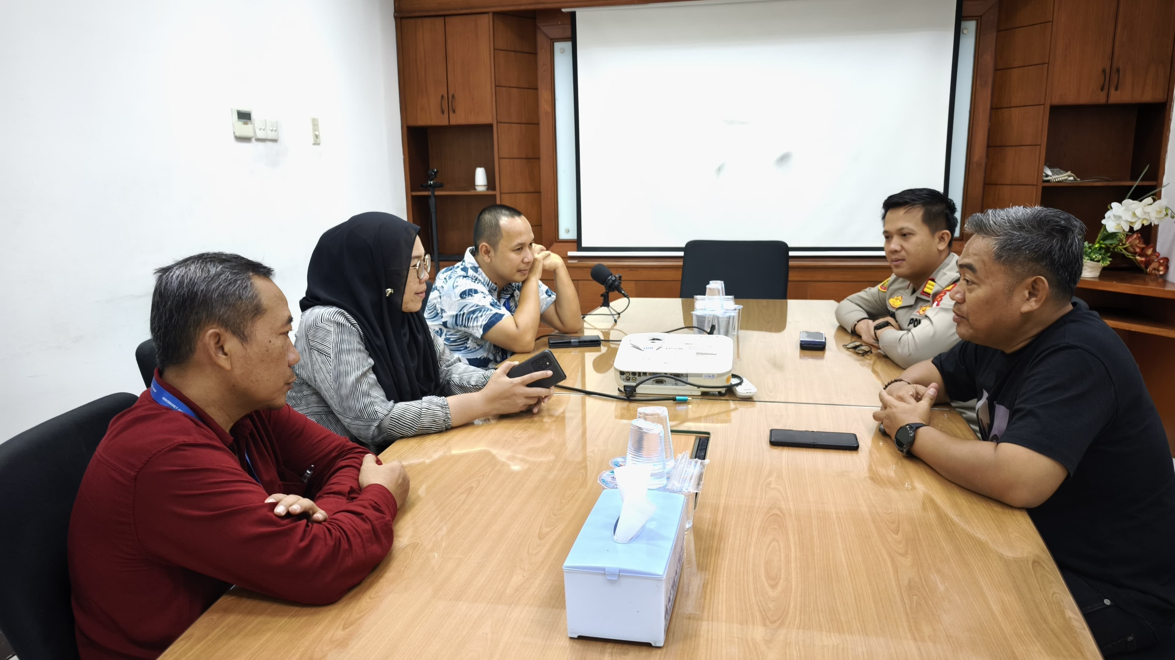 Kapolsek Pademangan Perkuat Sinergi dengan Perusahaan Jelang May Day Fiesta 2026