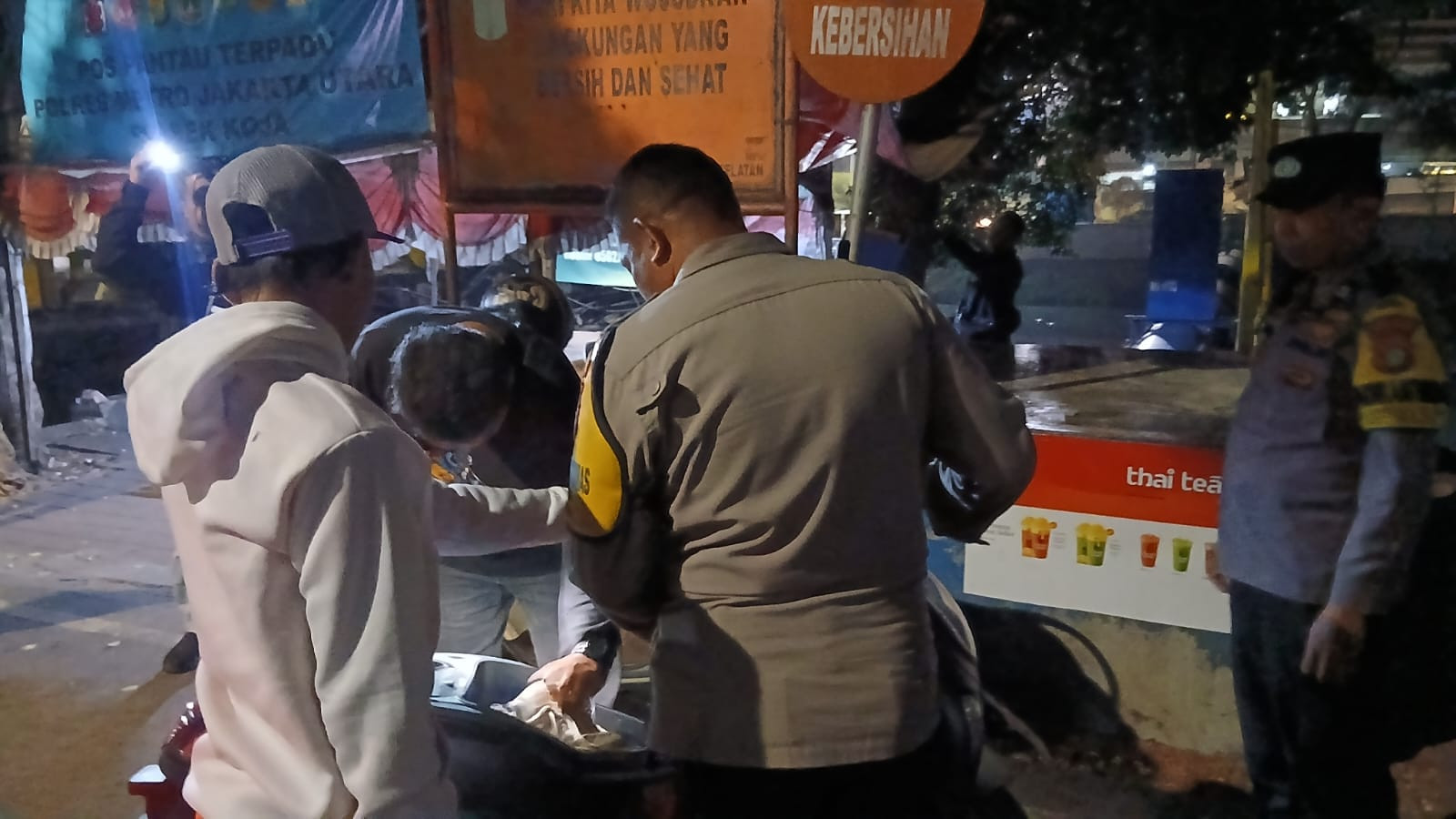 Polsek Koja Gelar Patroli KRYD, Sasar Titik Rawan Tawuran dan Balap Liar