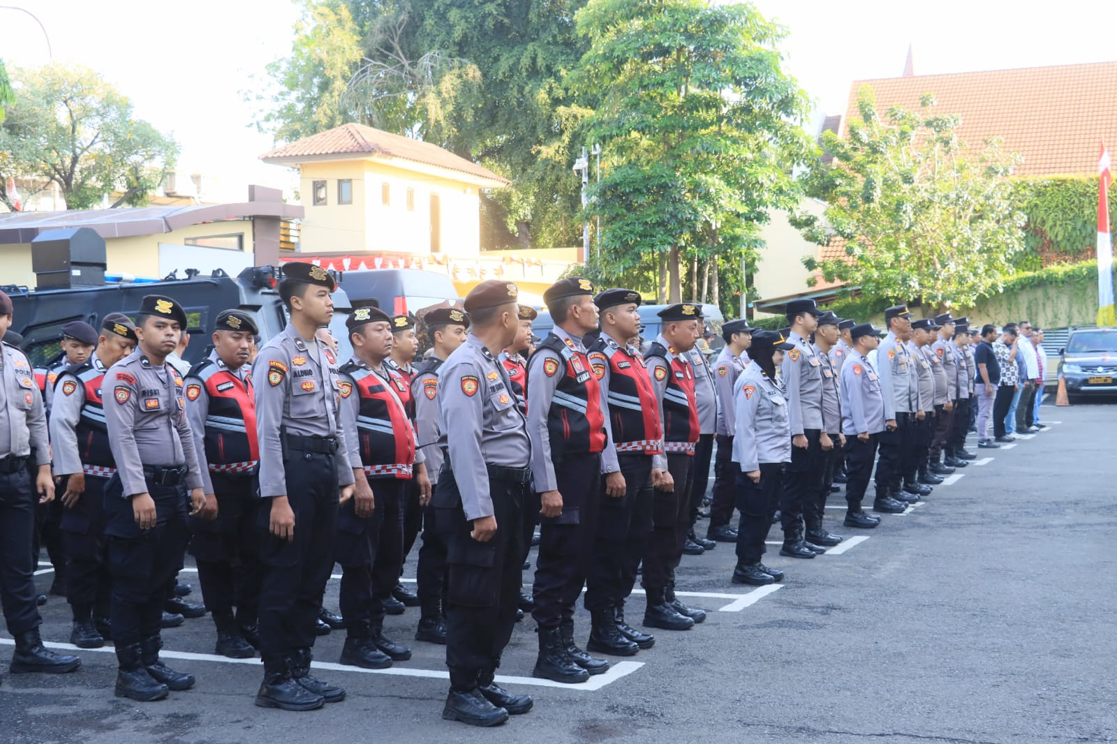 Polres Metro Jakarta Utara Gelar Apel, Tekankan Kesiapan Jelang Audit Itwasum