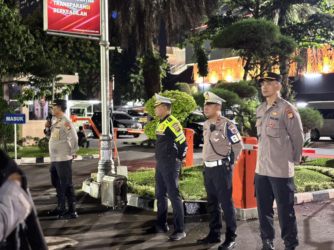Polda Metro Jaya Gelar Patroli Skala Besar Malam ini di Jakarta Pusat