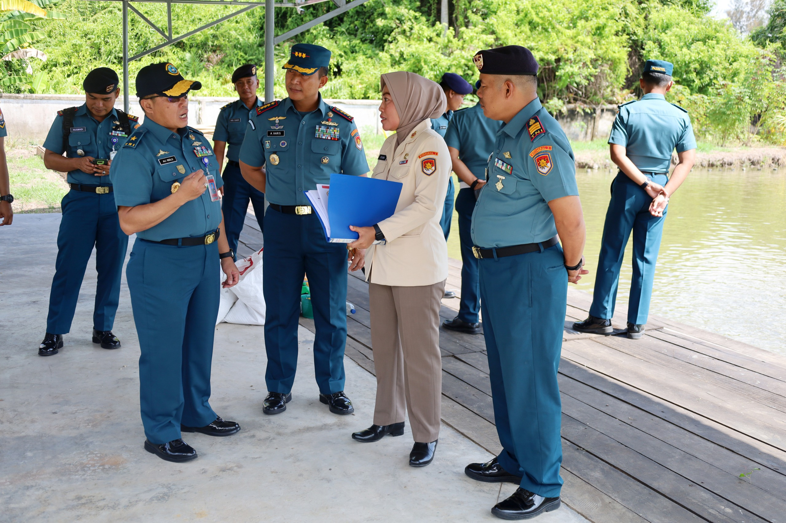 Safari Hukum Kadiskum TNI AL di Lanal Dumai, Tegaskan Pentingnya Pemahaman Hukum Bagi Prajurit