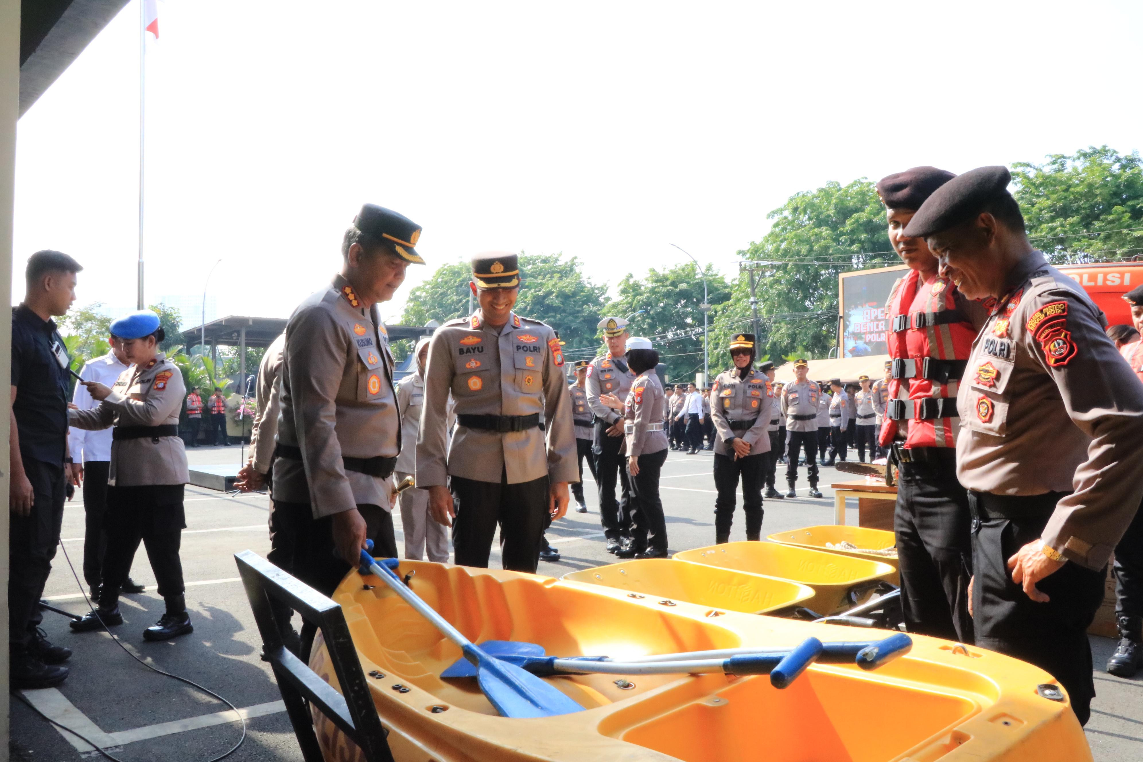 Polres Metro Bekasi Kota Gelar Apel Kesiapsiagaan Bencana Alam 2025, Tingkatkan Sinergitas Lintas Sektor Hadapi Cuaca Ekstrem
