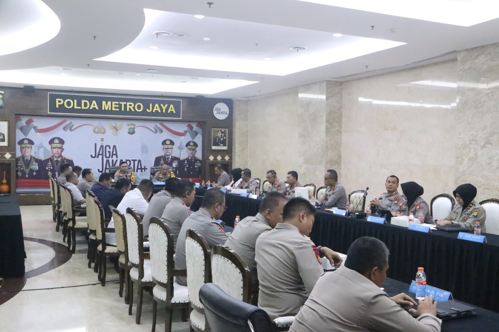 Polda Metro Jaya Dukung Transparansi Keuangan Polri Lewat Grand Entry Meeting