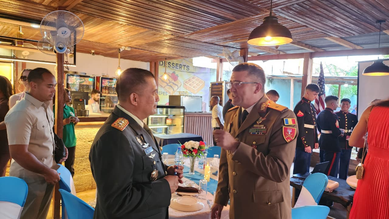 Tamu Kehormatan, DFC MINUSCA Hadiri 250th Marine Birthday Ball