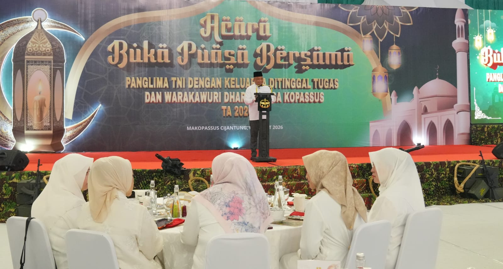 Buka Puasa Bersama Keluarga Prajurit dan Warakawuri Kopassus, Pererat Kebersamaan dan Solidaritas dalam Momen Ramadhan