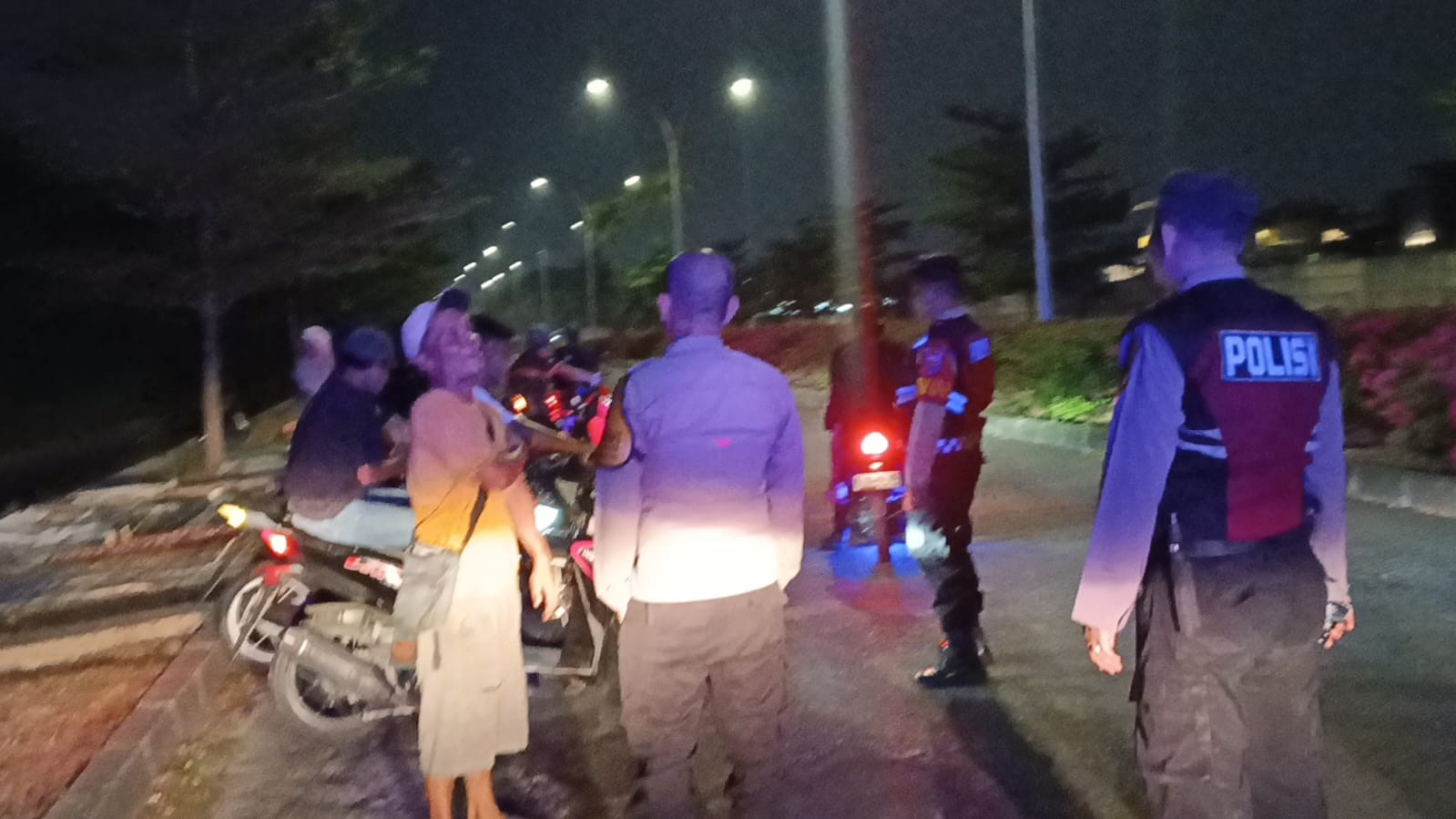 Polsek Metro Penjaringan Gelar KRYD, Tiga Motor Tanpa Surat Diamankan