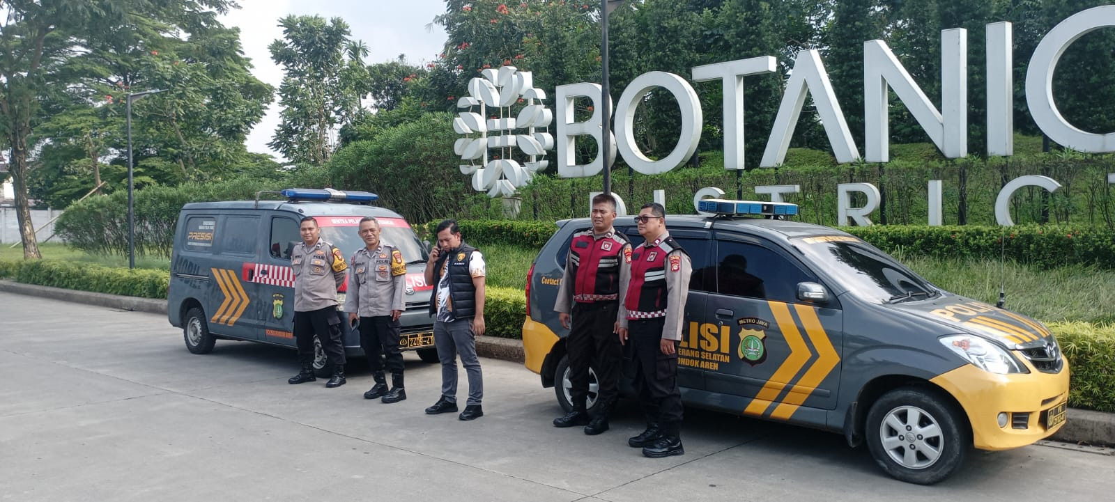 Polsek Pondok Aren Laksanakan Patroli Skala Sedang, Antisipasi Kejahatan Jalanan