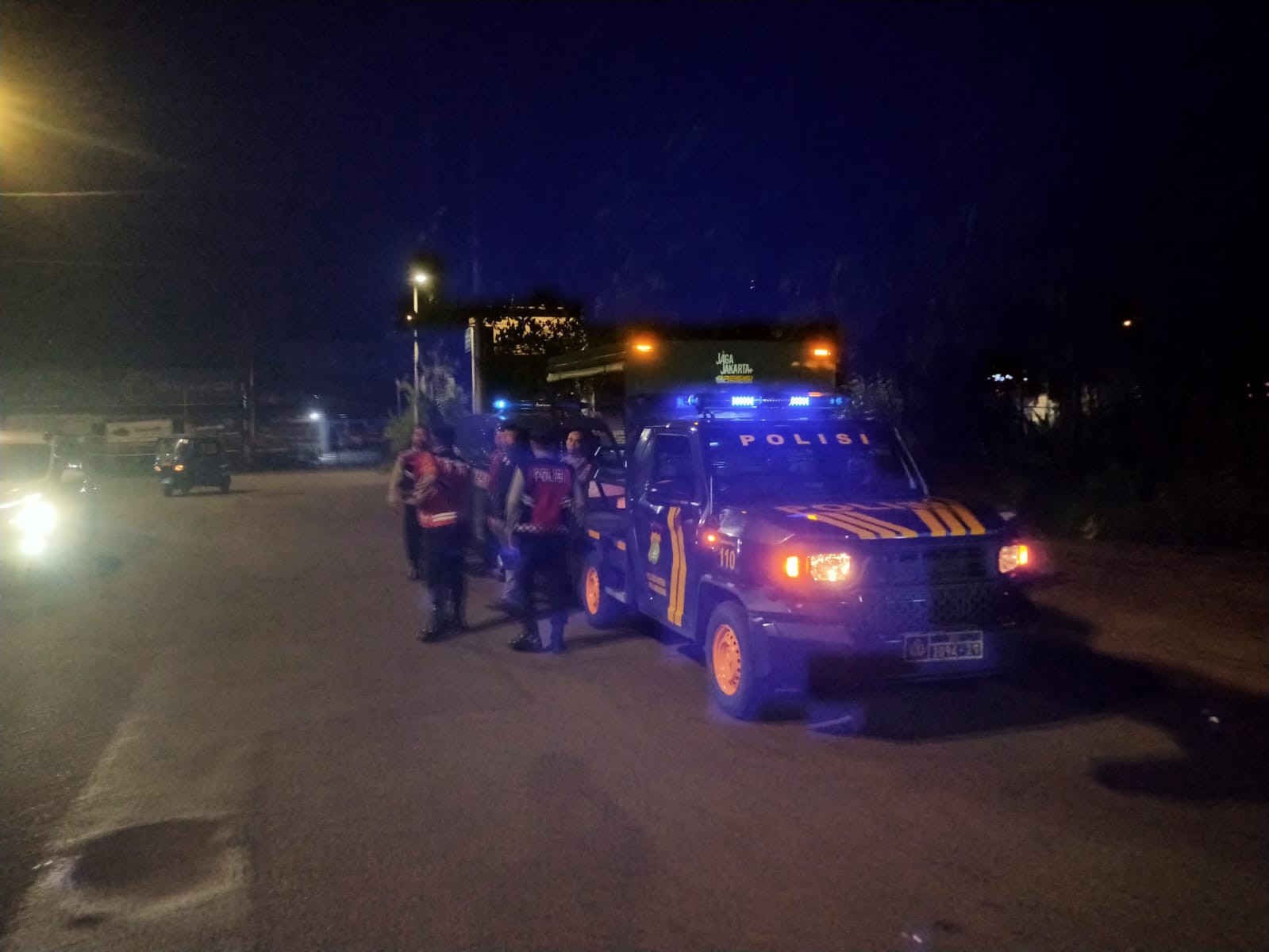 Polsek Metro Penjaringan Gelar Patroli KRYD Intensifkan di Sejumlah Titik Rawan