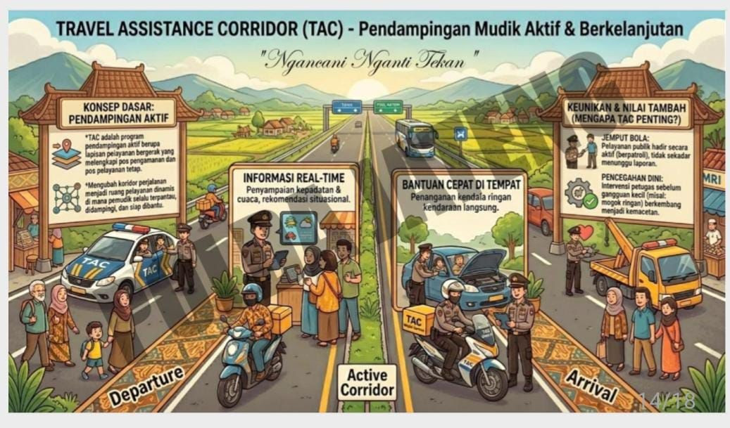 Polda Jateng Siapkan Layanan Mudik Terpadu Berbasis AI pada Operasi Ketupat 2026