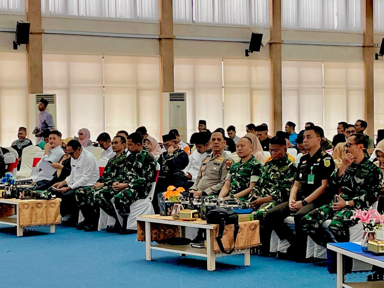 Dukung Percepatan Pembangunan Daerah, Danlanal Bintan Hadiri Musrenbang Kabupaten Bintan 2026