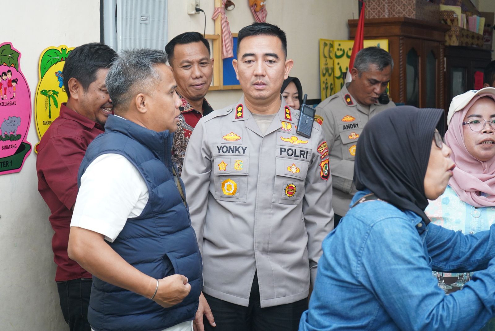 Polres Metro Jakut bersama Forkopimko Jakarta Utara Sapa Warga Koja, Perkuat Sinergi Jaga Kamtibmas