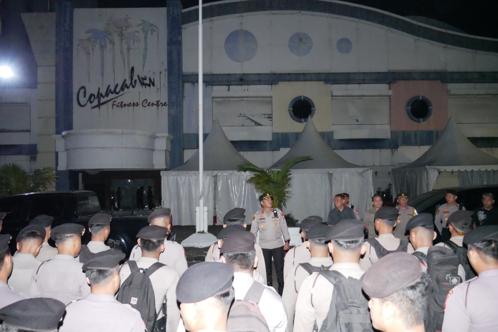 Polsek Pademangan Gelar Apel Konsolidasi Pengamanan Muktamar X PPP di Ancol