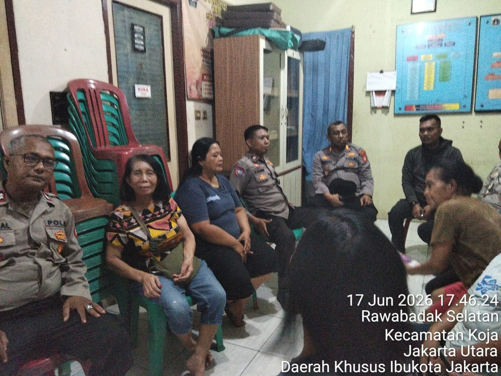 Polsek Koja Ajak Warga Perkuat Keamanan Lingkungan Melalui Program Jaga Jakarta On The Spot