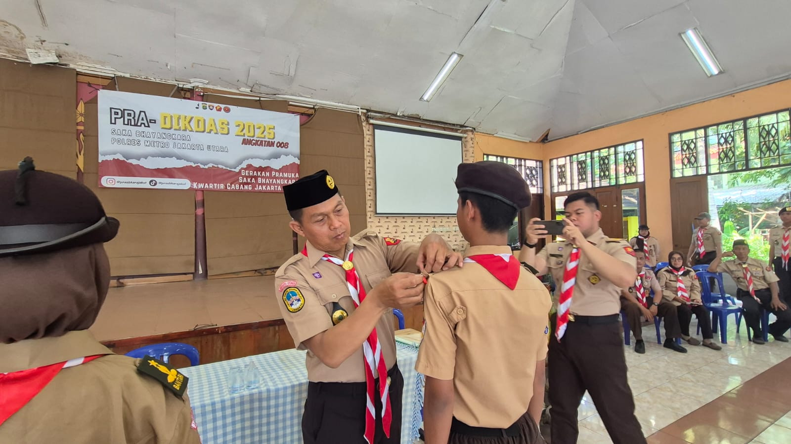 Polres Metro Jakarta Utara Buka Pra Dikdas Saka Bhayangkara Angkatan ke-8