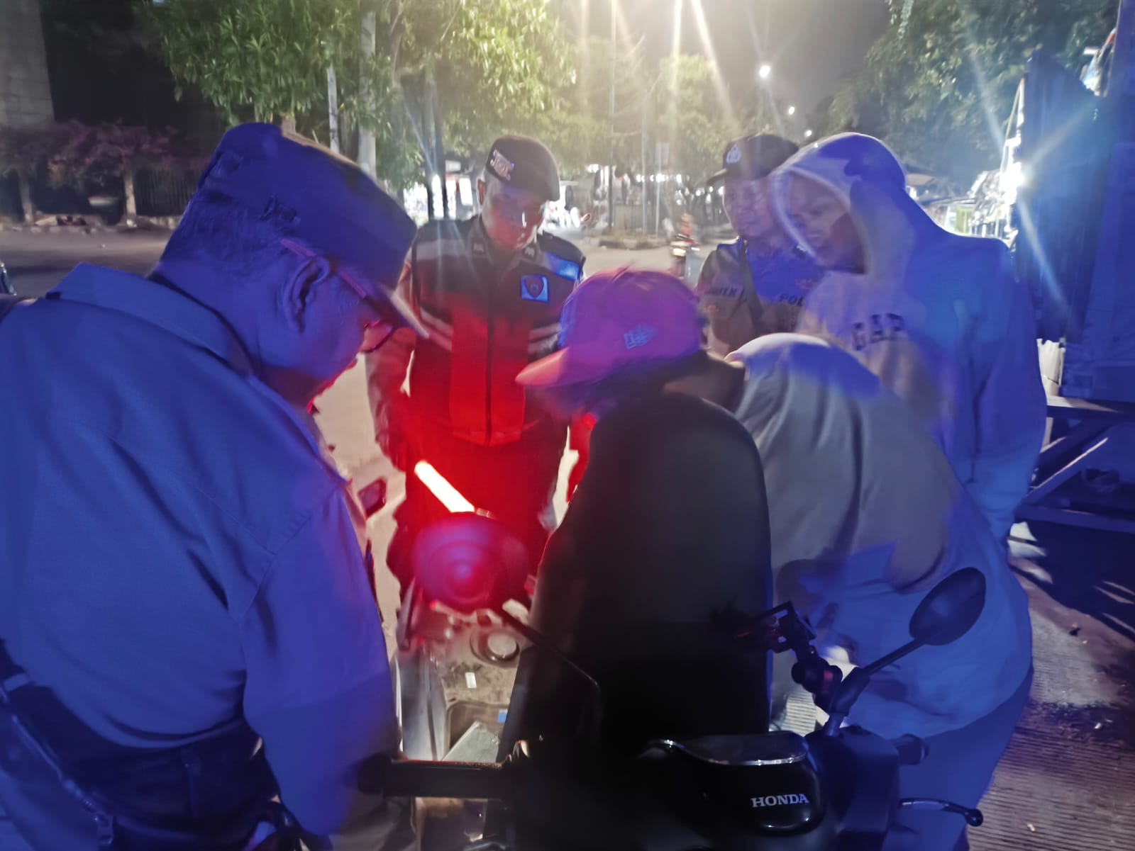 Polsek Koja Intensif Patroli KRYD, Cegah Tawuran dan Kejahatan Jalanan di Jakarta Utara