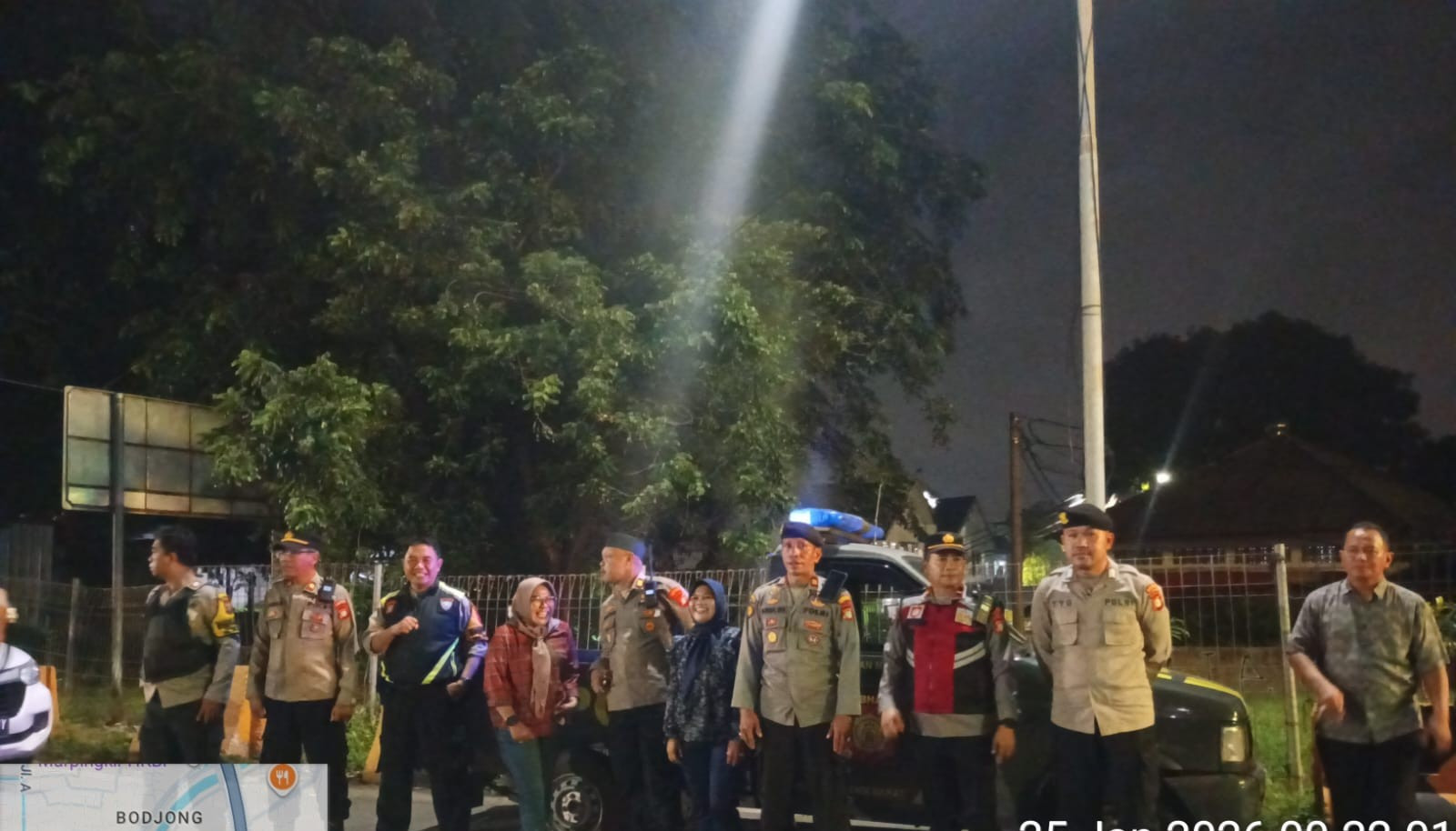 Polisi Sisir Bintara hingga Kali Malang, Antisipasi Tawuran dan Balap Liar