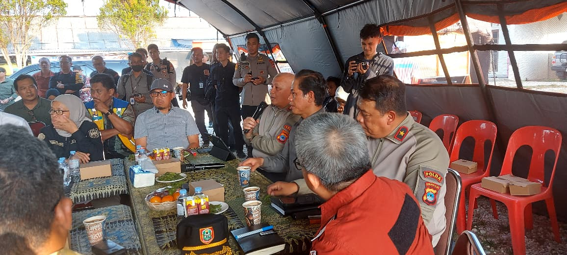 Perkuat Sinergi, Lanal Banjarmasin Bersama Forkopimda Kalsel Gelar Rakor Strategi Penanganan Karhutla 2026