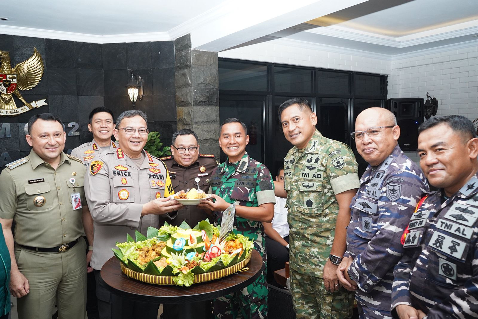 Perkuat Sinergi, Kapolres Metro Jakarta Utara Bersama Forkopimda Sambangi Kodim 0502/Jakarta Utara