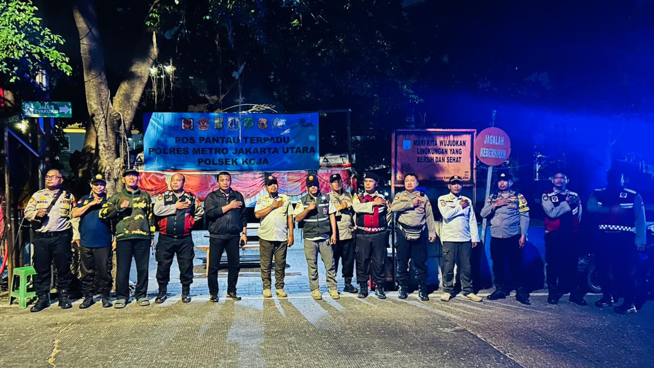 Polsek Koja Intensifkan Patroli KRYD, Antisipasi Tawuran dan Kejahatan Jalanan
