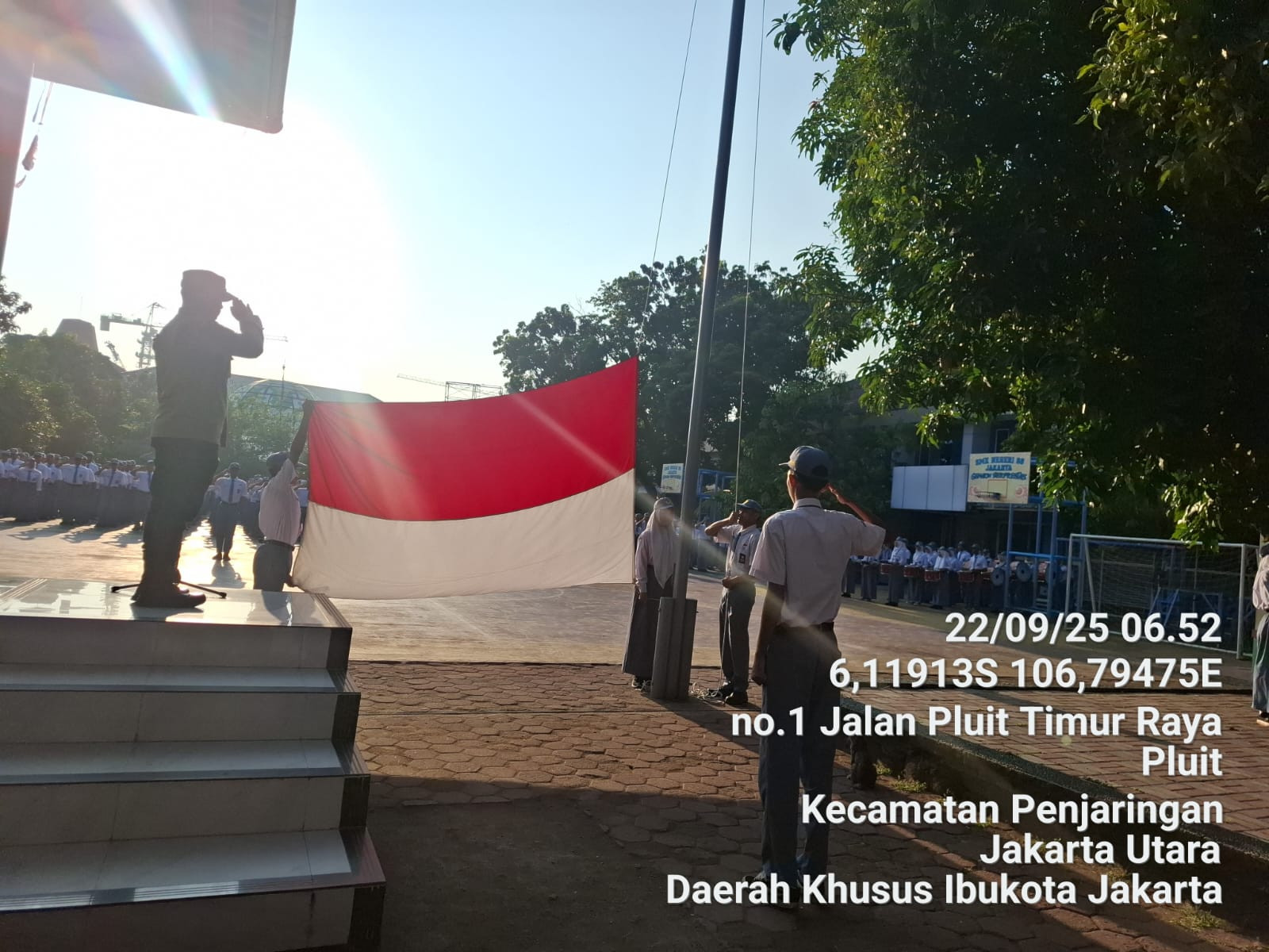 Polsek Metro Penjaringan Gelar Police Go to School di SMKN 56 Jakarta