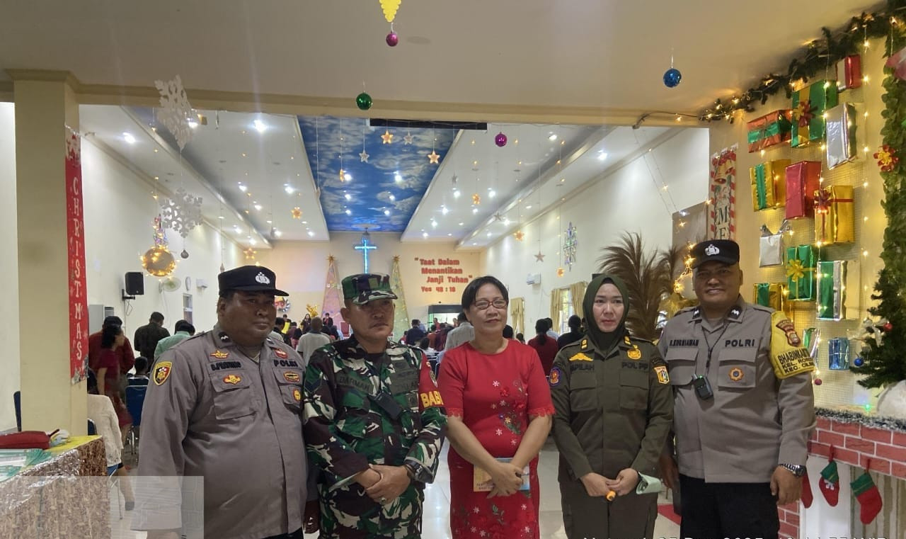 Polsek Cilincing Pastikan Perayaan Natal 2025 Aman, 31 Gereja Dijaga Ketat