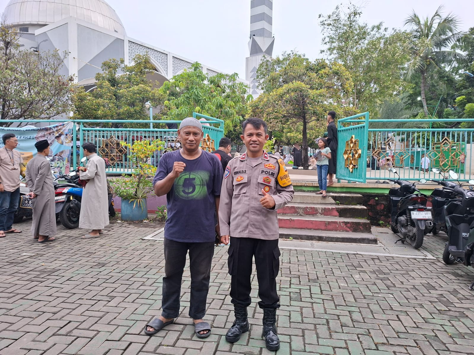Monitoring Sholat Idul Fitri 1447 H di Penjaringan Berlangsung Aman dan Khidmat