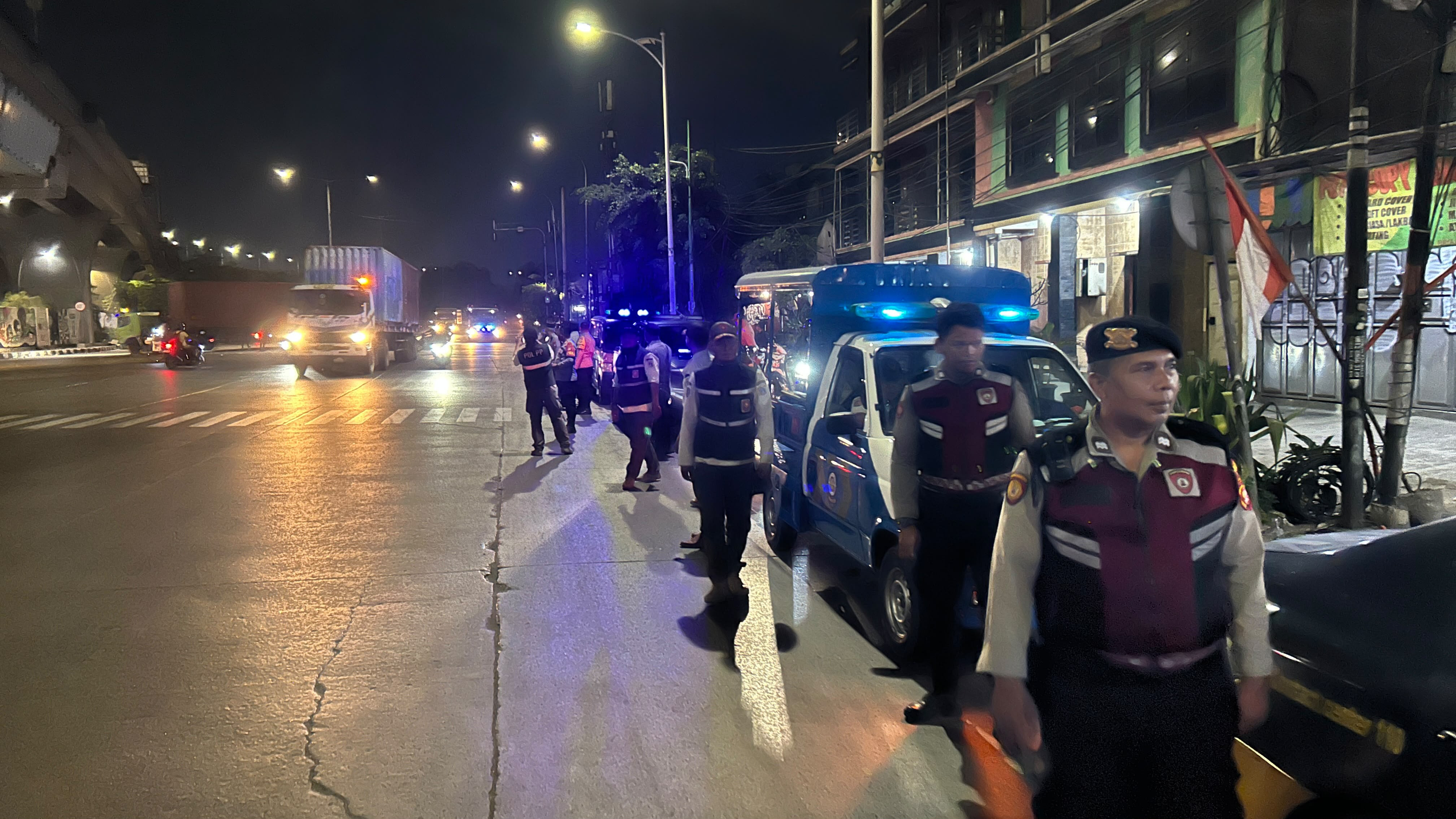Polsek Koja Kerahkan 69 Personel Patroli KRYD, Antisipasi Tawuran dan Kejahatan Jalanan