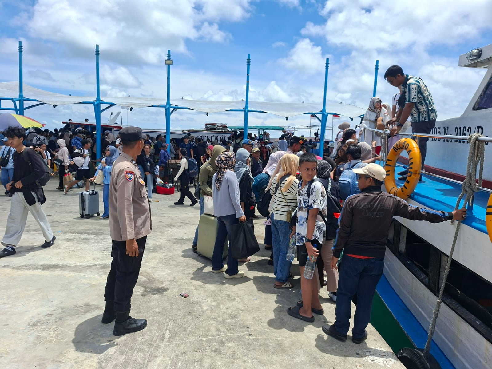 Polres Kepulauan Seribu Tingkatkan Pengamanan Dermaga Pasca Operasi Ketupat Jaya 2026