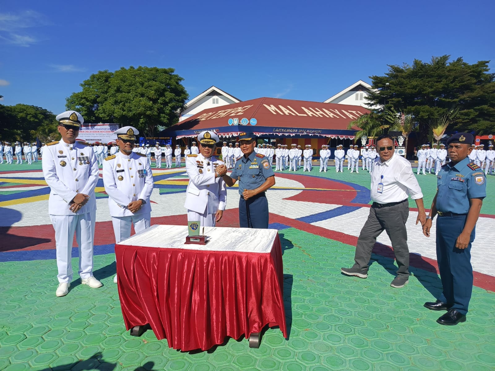 Komandan Lanal Sabang Tandatangani Perjanjian Kerjasama Dengan Poltekpel Malahayati