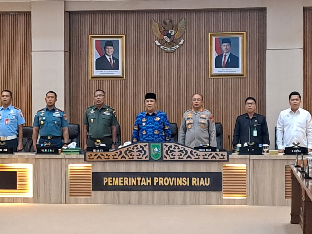 Rapat Koordinasi Persiapan Nataru 2026, Danlanal Dumai Pastikan Sinkronisasi Pengamanan Perairan di Wilayah Riau