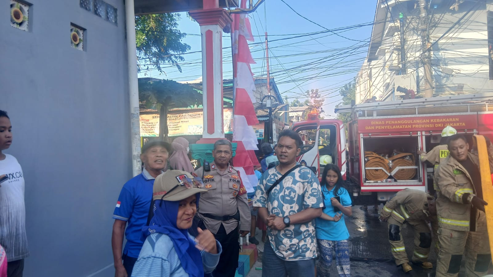 Kebakaran Rumah di Jalan Mahoni Koja Api Berhasil Dipadamkan, Polisi Selidiki Dugaan Korsleting Listrik