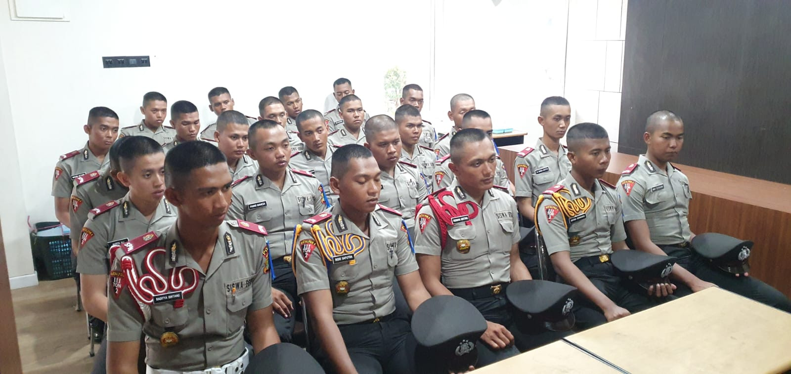 Wakapolsek Metro Penjaringan Tekankan Profesionalisme dan Integritas kepada Siswa Latja SPN Lido