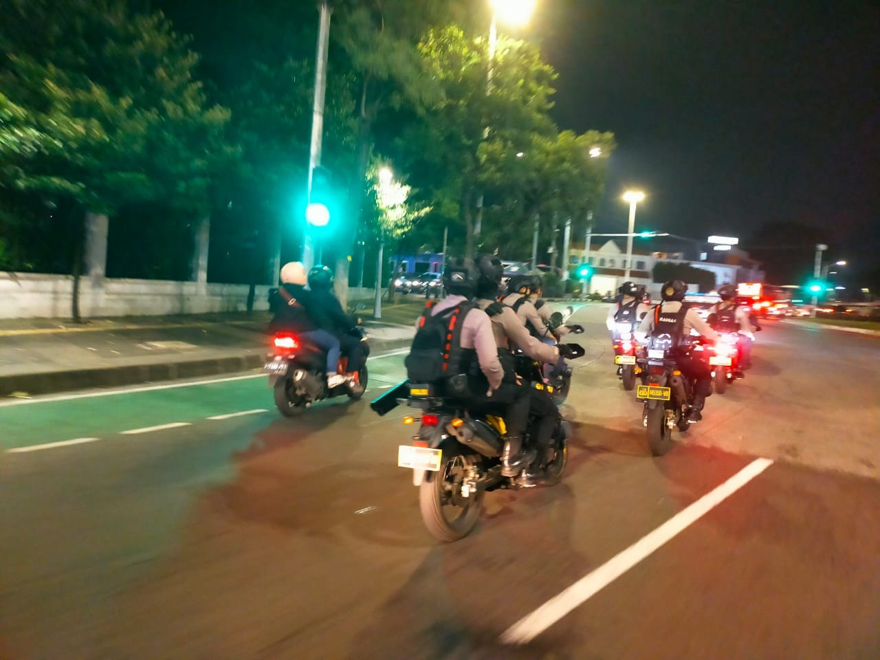 Jaga Jakarta Aman, Polda Metro Jaya Gelar Patroli Malam