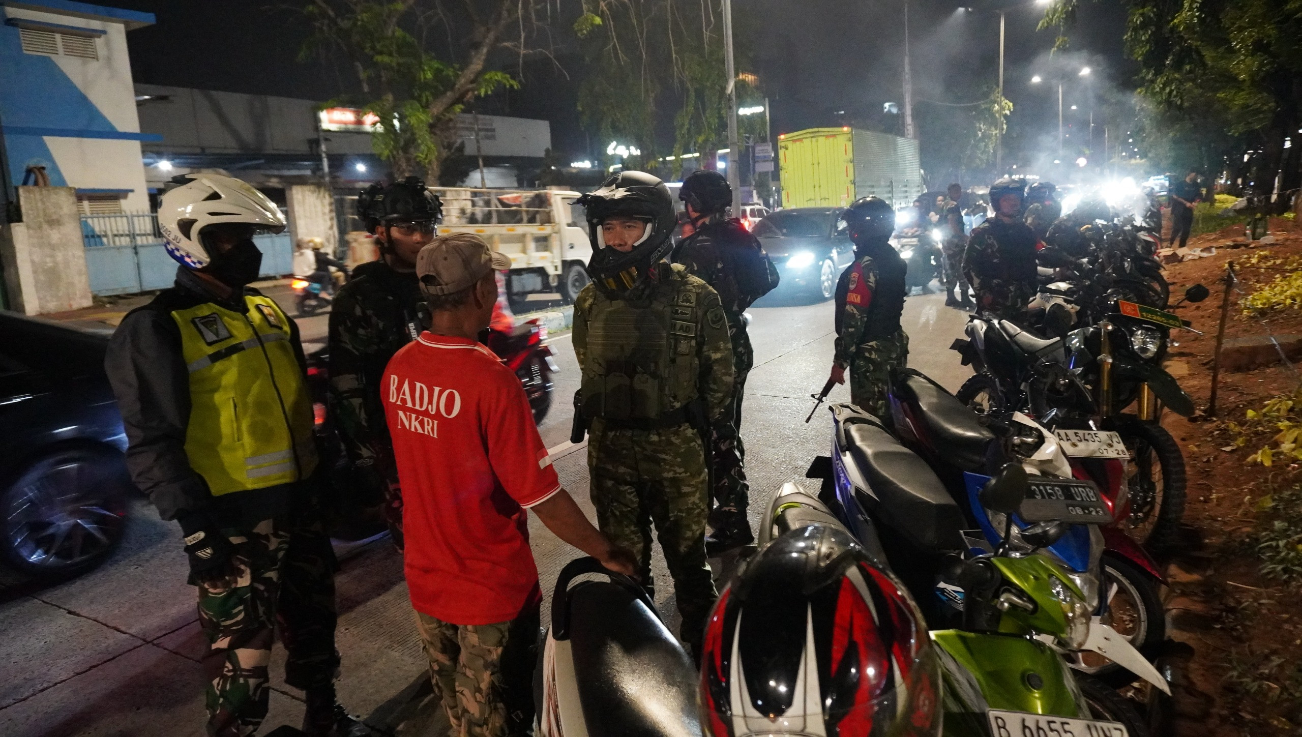 Hadir di Tengah Masyarakat, Dandim 0502/JU Pastikan Jakarta Utara Tetap Kondusif