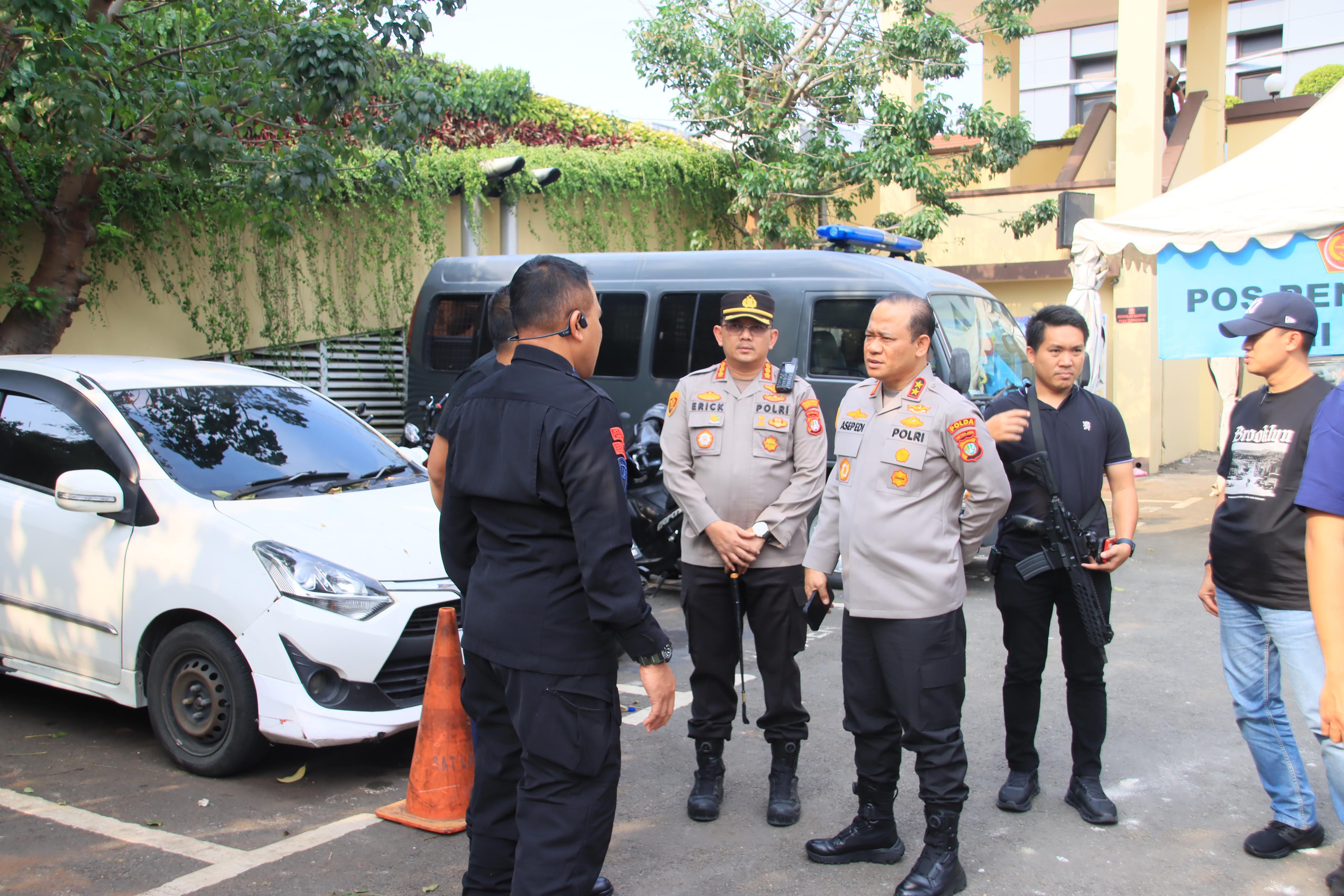 Kapolda Metro Jaya Cek Kesiapan Personel di Polres Jakarta Utara