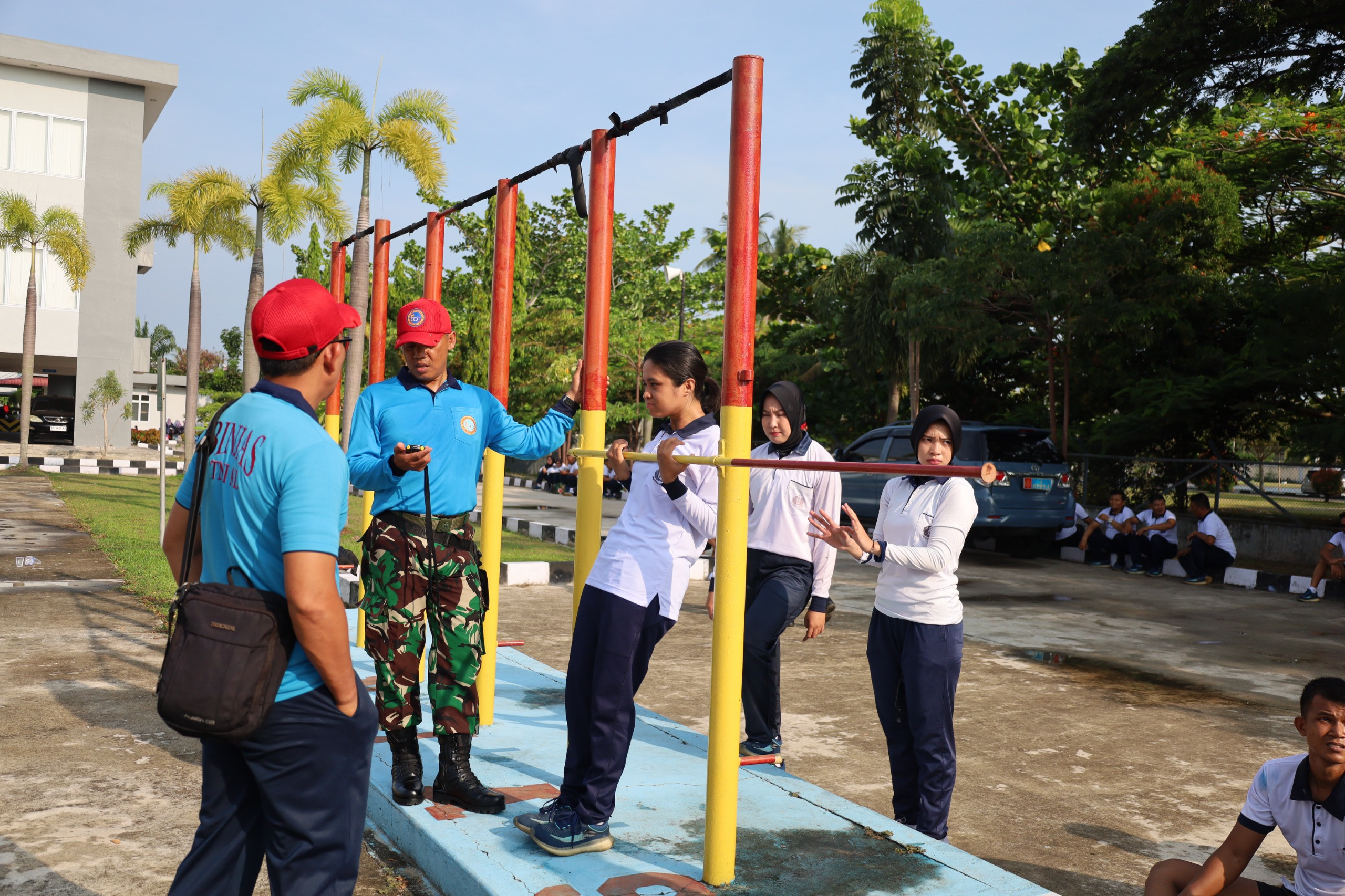 Tempa Fisik Prajurit, Lanal Dumai Gelar Samapta Periode I Tahun 2026