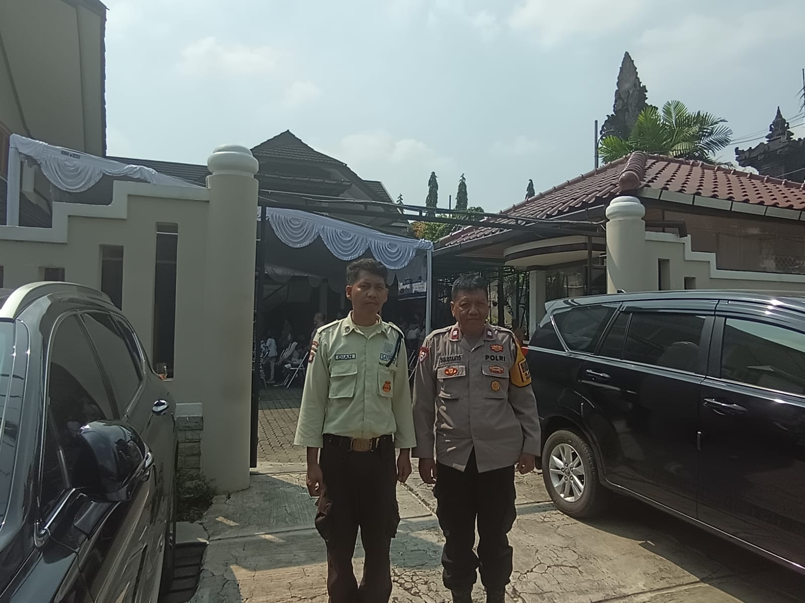 Jamin Kelancaran Ibadah, Polsek Bekasi Barat Monitoring Gereja Kristen Jawa di Jakasampurna