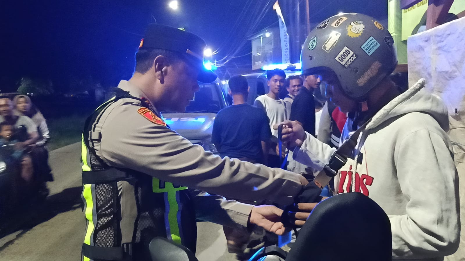 Kapolsek Cabangbungin: Patroli Gabungan Perkuat Pencegahan 3C di Wilayah Perbatasan