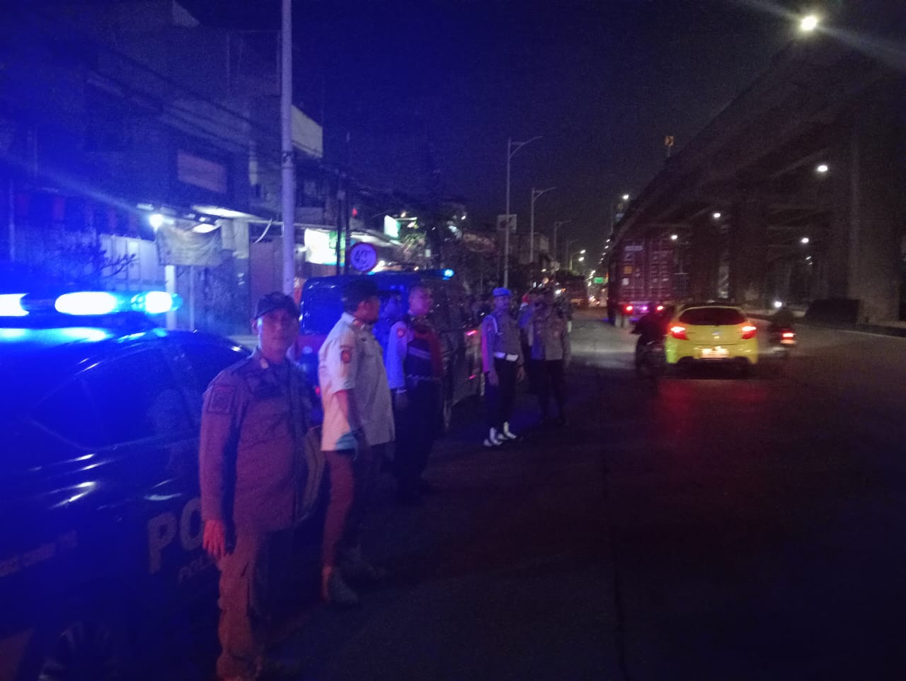 Polsek Koja Gelar Patroli Skala Besar, Amankan Dua Remaja Diduga Terlibat Tawuran