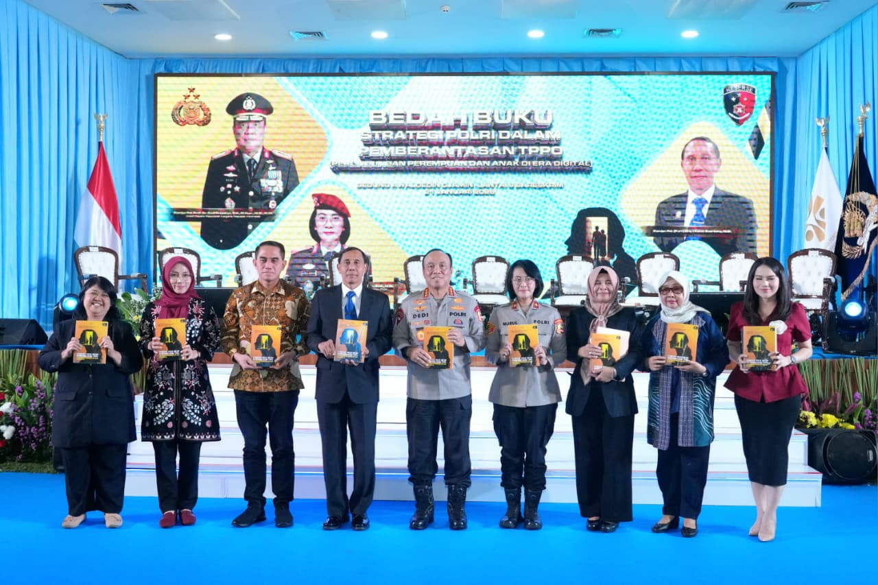 WAKAPOLRI BUKA STRATEGI DAN DINAMIKA PENANGANAN TPPO LEWAT PELUNCURAN & BEDAH BUKU