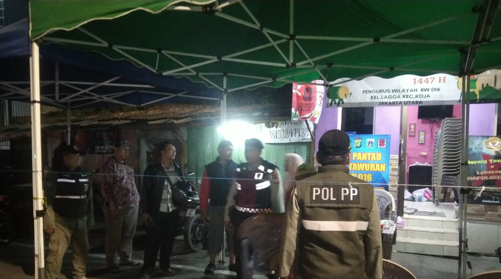 Patroli KRYD Polsek Koja Antisipasi Tawuran dan Kejahatan Jalanan