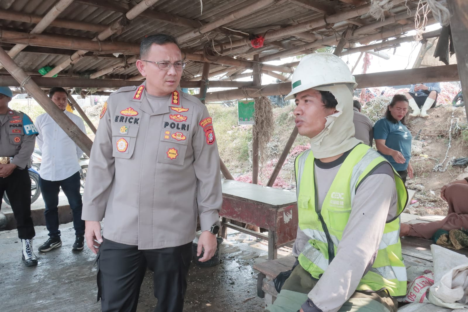 Jaga Jakarta On The Spot di Cilincing, Kapolres Tekankan Kerukunan dan Pencegahan Tawuran Remaja