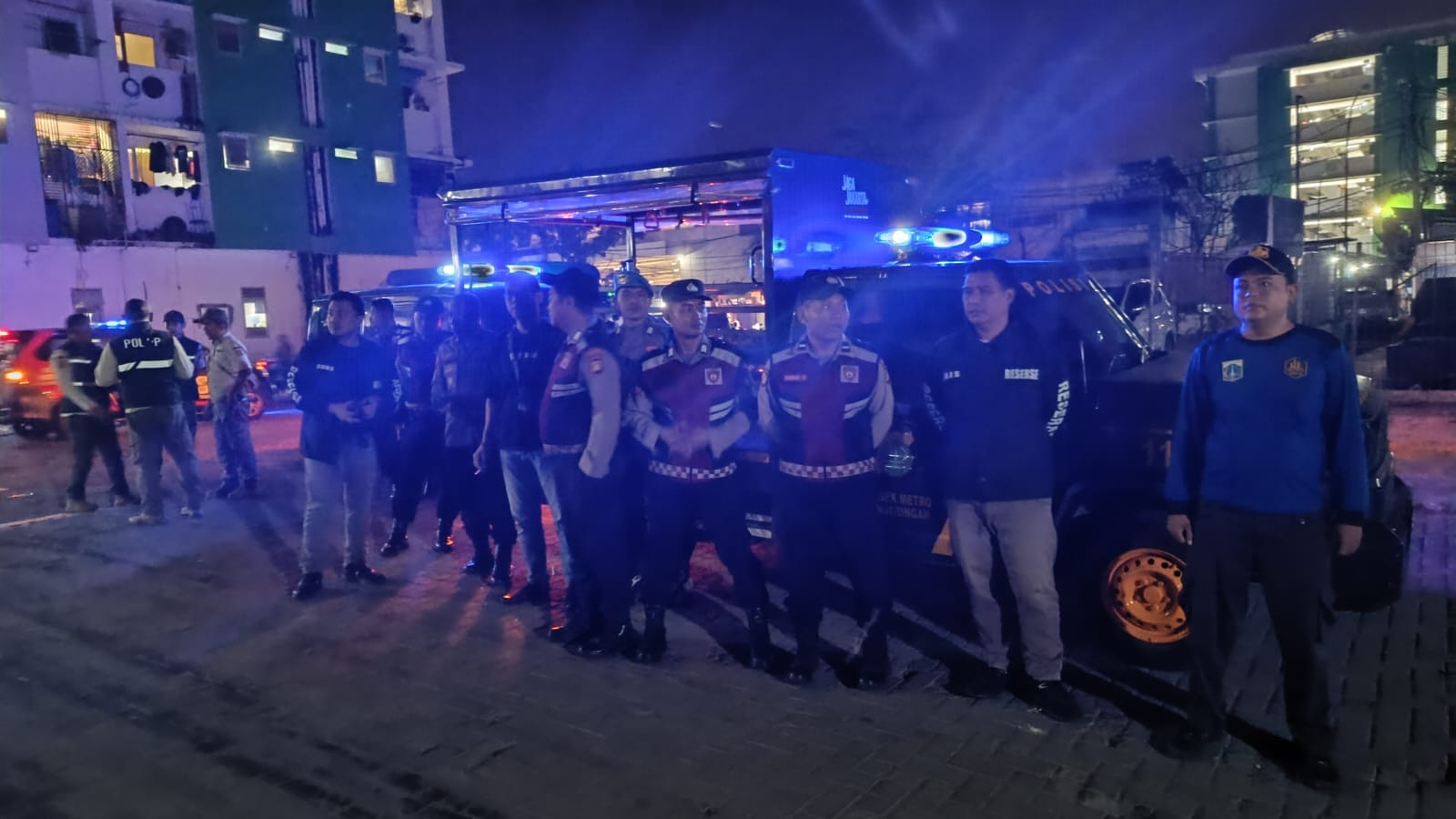 Jaga Jakarta, Polsek Metro Penjaringan Gelar Apel Gabungan Antisipasi Tawuran dan Kejahatan Jalanan